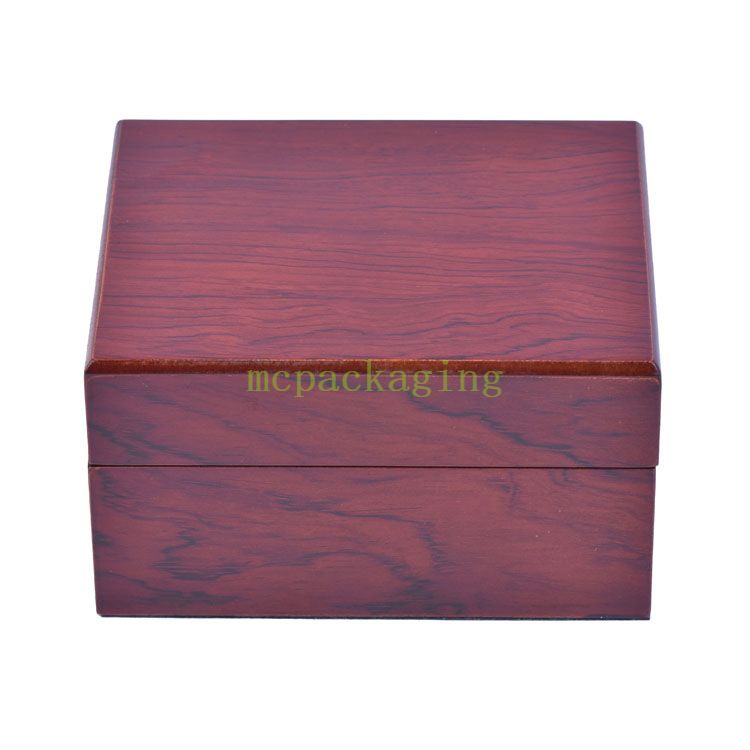 صندوق تعبئة الساعات الخشبية اللامعة الفاخرة المخصصة من WoodBox Factory