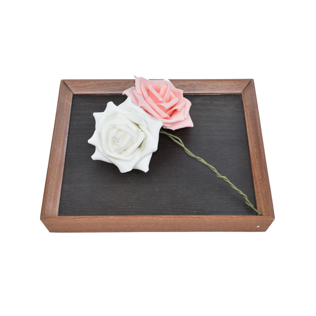 نمط الطباعة المبيع الساخن MDF صينية ورنيش للمطعم بالجملة بالجملة