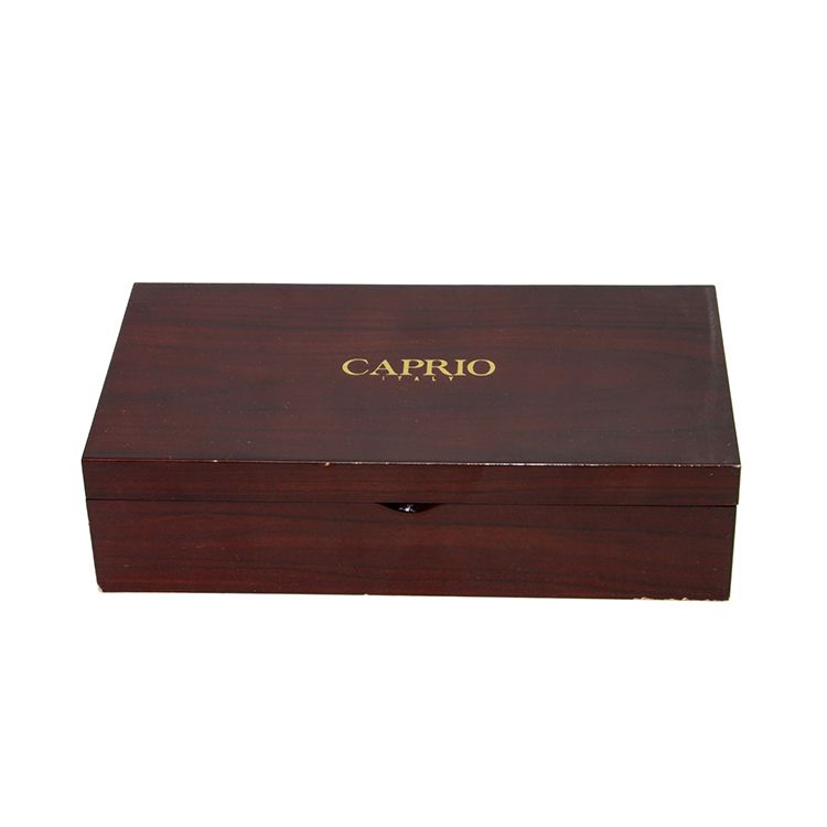 Guangzhou Gold Foil Wooden Box Factory Factory Luxury المصنوع يدويًا الصناديق الخشبية