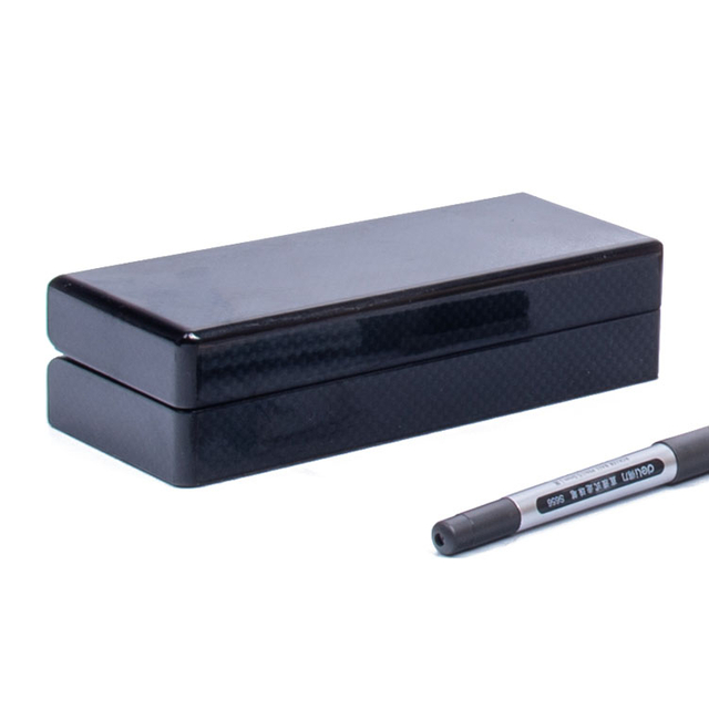 ميدالية تذكارية باللون الأسود للبيانو، صندوق خشبي بقلم واحد