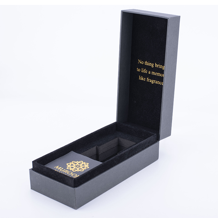 Woodbox Factory مخصصة العطور الفاخرة عينة مربع تعبئة الهدايا للعطور الخشبية مربع المصنع