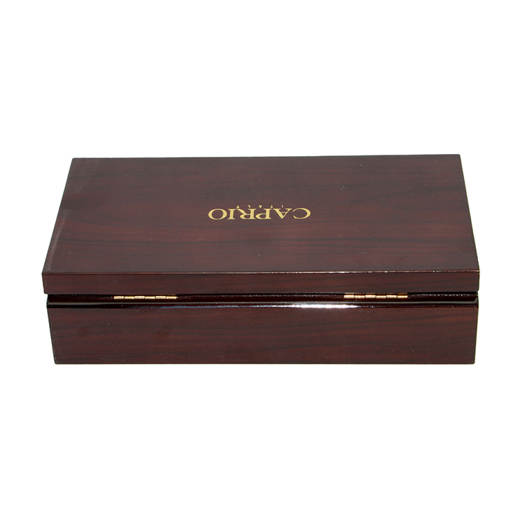 Guangzhou Gold Foil Wooden Box Factory Factory Luxury المصنوع يدويًا الصناديق الخشبية