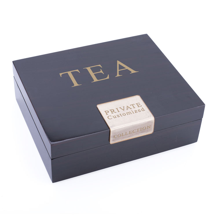 Cooper and Co Wooden Tea Box Pickwick Wooden Tea Box Pink Wooden Tea Box