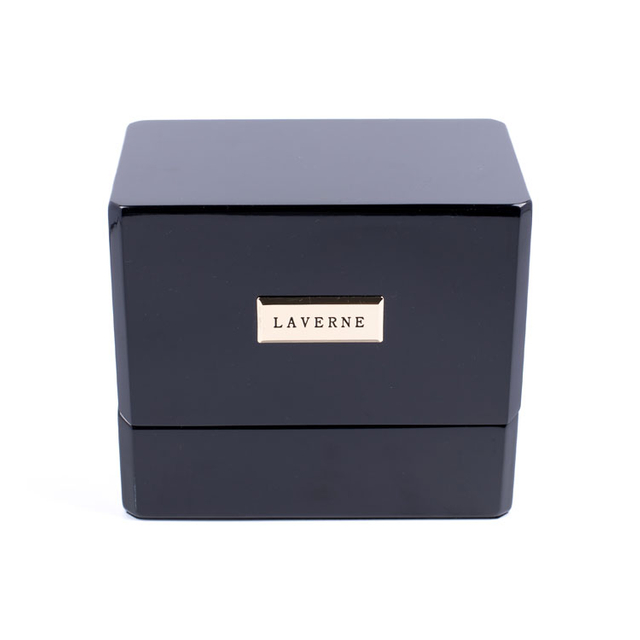 مزدوج زجاجة مكعب الشعار الطويل الشعار الأسود بيانو الطلاء العطور العطور العطور العطور الأساسية