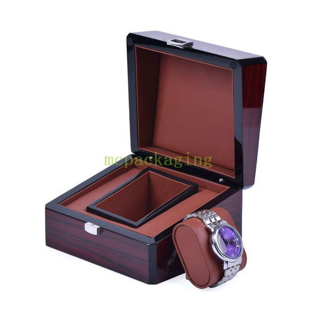 الشركة المصنعة لصندوق الساعات الممتاز في الصين مع عرض أكريليك لتعبئة الهدايا