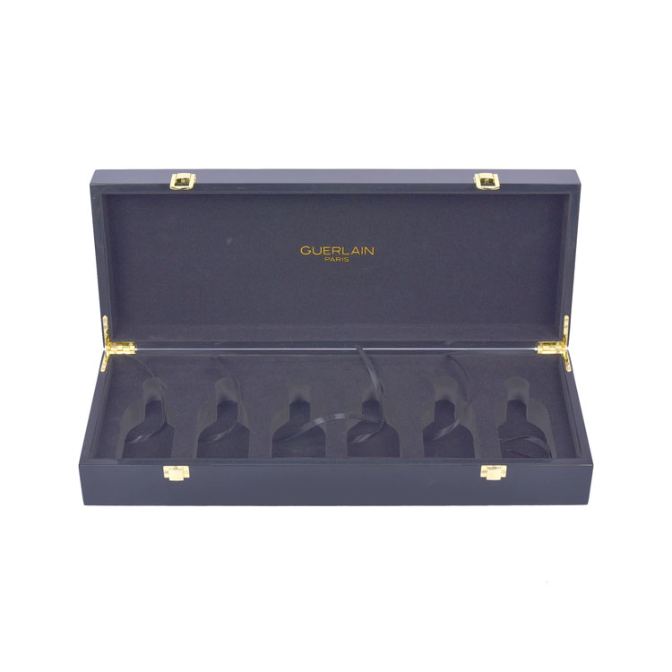 Black اثنان من سبعة أحرف مفصلية العطور تغليف مربع العطور