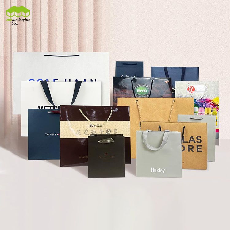 تختلف حجم كيس ورق تخصيص موك منخفضة