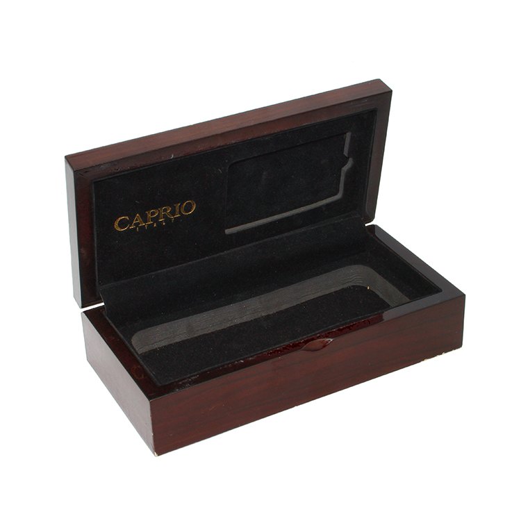 Guangzhou Gold Foil Wooden Box Factory Factory Luxury المصنوع يدويًا الصناديق الخشبية
