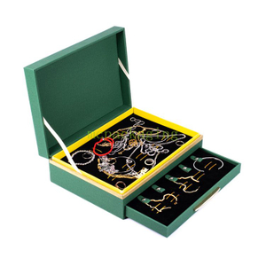 Woodbox Factory Luxury Custom Logo Joledry Wood Jewelry Box مع غطاء واضح