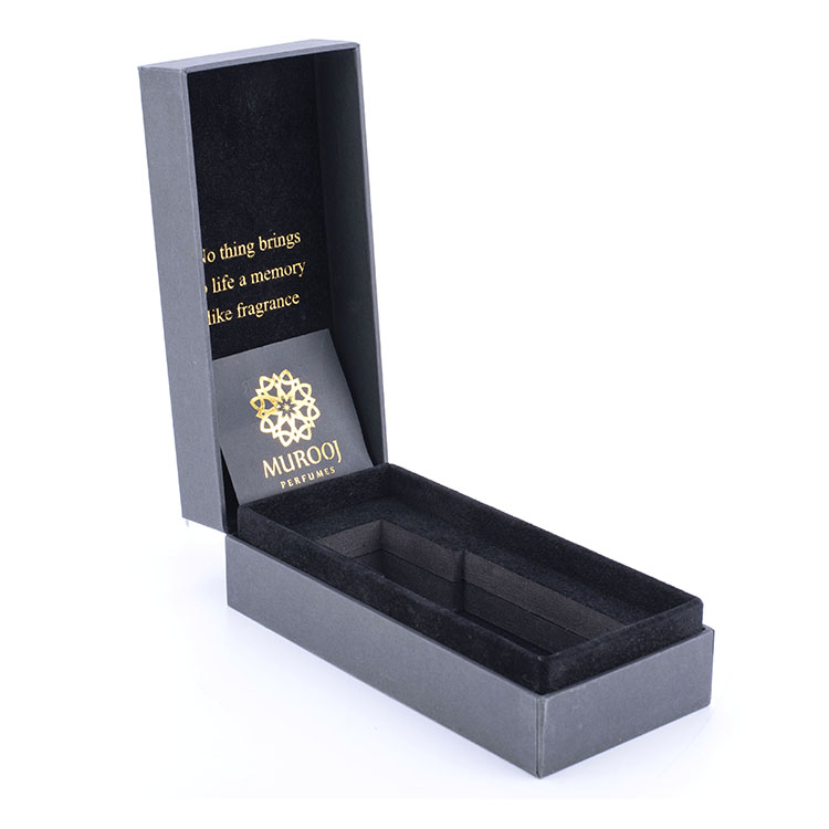 Woodbox Factory مخصصة العطور الفاخرة عينة مربع تعبئة الهدايا للعطور الخشبية مربع المصنع